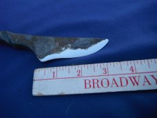 Hand Forged Custom Rail Road Spike Fixed Blade knife.
