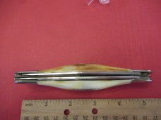Case XX 1976 Grey Etch Stag Folding Hunter Pattern # 5265 SAB 