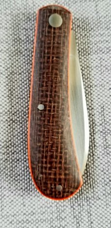 Pena Custom  Mini Zulu Knife,NEW,W/SLIP, Stunning Micarta, 3.625",Cpm-154, coa & box