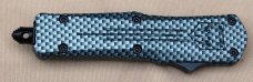 CobraTec OTF #SCFFS-3DS Carbon Fiber Aluminum Frame D2 Steel Blade - Factory New Condition!
