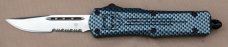CobraTec OTF #SCFFS-3DS Carbon Fiber Aluminum Frame D2 Steel Blade - Factory New Condition!