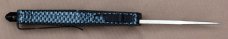 CobraTec OTF #SCFFS-3DS Carbon Fiber Aluminum Frame D2 Steel Blade - Factory New Condition!