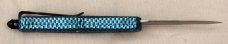 CobraTec OTF #SCFFS-3DS Carbon Fiber Aluminum Frame D2 Steel Blade - Factory New Condition!