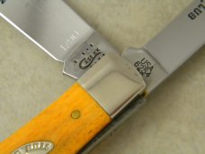 Case XX USA 2011 Persimmon Bone 6254 Shepherd Hills Collector's Club Member Trapper Knife NIB