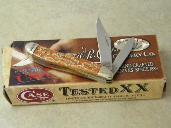 Case XX USA 2010 Chestnut Bone Shepherd Hills Exclusive Peanut Knife in Box Case XX USA 2010 Chestnut Bone Shepherd Hills Exclusive Peanut Knife in Box