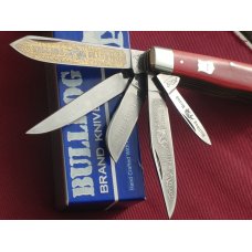 Bulldog Brand Knives, 1998, 20th Anniversary, 4-1/8" 5 blade Trapper, comes w/box, Solingen, Germany