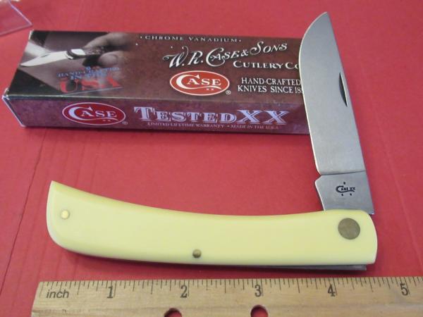 Case XX 2016 Yellow Handle Sod Buster Pattern # 3138 CV Case XX 2016 Yellow Handle Sod Buster Pattern # 3138 CV