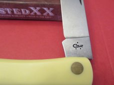 Case  XX 2016 Yellow Handle Sod Buster Pattern # 3138 CV