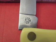 Case  XX 2016 Yellow Handle Sod Buster Pattern # 3138 CV