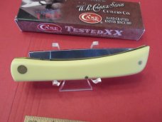 Case  XX 2016 Yellow Handle Sod Buster Pattern # 3138 CV