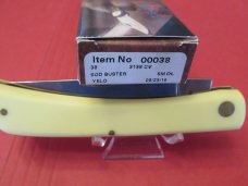 Case  XX 2016 Yellow Handle Sod Buster Pattern # 3138 CV