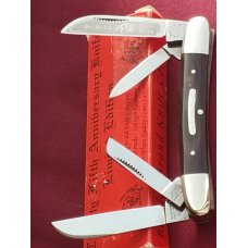 Bulldog Brand Knives, 3-7/8" 4 blade Congress, Buffalo Horn, 25th Anniversary 2004, Solingen Germany