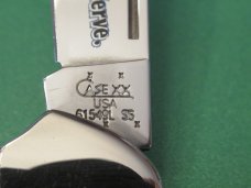 Case XX 2007 Blue Copperlock Pattern # 61549L SS