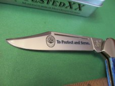 Case XX 2007 Blue Copperlock Pattern # 61549L SS