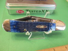 Case XX 2007 Blue Copperlock Pattern # 61549L SS