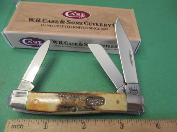 Case XX 1999 to 2000 Stag Transition Stockman Pattern # 53032 SS Case XX 1999 to 2000 Stag Transition Stockman Pattern # 53032 SS