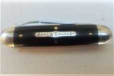 GEC #35 Bar Tool Knife Beer & Sausage Gabon Ebony Tidioute Cutlery 352320