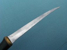 Vintage 1960s Normark Stainless Steel Fillet Knife from Fiskars with Original Sheath Made in Finland