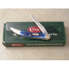 Case XX USA 2004 Blue Bone 610096 SS Tiny Texas Toothpick Knife in Box