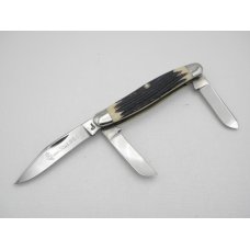 Queen Cutlery #61 Stockman Winterbottom bone: 3 5/8” closed,