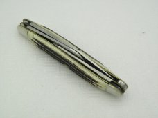 Queen Cutlery #61 Stockman Winterbottom bone:  3 5/8” closed,