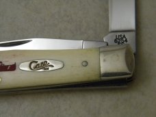 Case XX USA 3 Dot Bone 6254 Saluting Mackinaw WAGB 83 Trapper Knife NIB