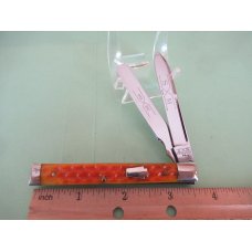 Schatt & Morgan 1994 Orange Bone Doctors Knife Pattern # 042296