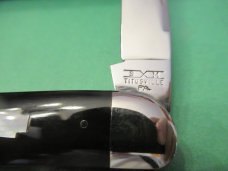 Schatt & Morgan 100th Anniversary Cape Buffalo Horn Texas Toothpick Pattern # 141112