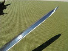 One of 2 WENGER SWISS ARMY BAYONET KNIFE, SCABBARD circa 60s, Fixed Blade Knife Very sharp!!