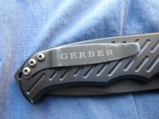 GERBER 06 AUTOMATIC with Tanto Blade, Fires Hard, Locks Tight, Safety Lock, Near Mint Made in USA!!!