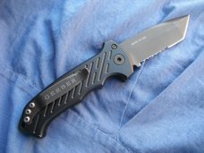 GERBER 06 AUTOMATIC with Tanto Blade, Fires Hard, Locks Tight, Safety Lock, Near Mint Made in USA!!!