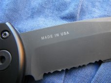 GERBER 06 AUTOMATIC with Tanto Blade, Fires Hard, Locks Tight, Safety Lock, Near Mint Made in USA!!!
