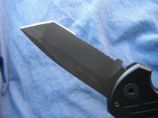 GERBER 06 AUTOMATIC with Tanto Blade, Fires Hard, Locks Tight, Safety Lock, Near Mint Made in USA!!!