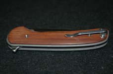 Drop Ferrum Forge Gent Folding Knife NIB - Rosewood 
