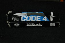 Cold Steel Code 4 Folding Knife - NIB