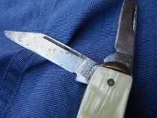 Vintage Colonial Prov U.S.A. Folding 2 blade Pocket Knife