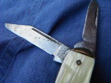 Vintage Colonial Prov U.S.A. Folding 2 blade Pocket Knife