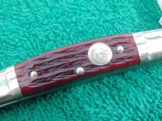 BOKER SOLINGEN TREE BRAND 4 BLADE CONGRESS Red Bone 5464 Marked 135th Anniversary NEW IN BOX/NIB/NOS