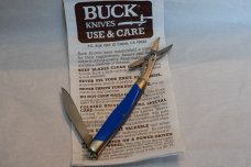 Buck Clipper Model 305 S5  Blue Handles (1989)