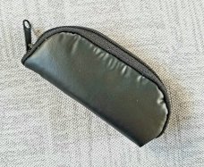 Bobby Toole Custom Shadow Zulu,W/coa & pouch, 3.75",Cpm-154,white Linen Micarta w/purple liners