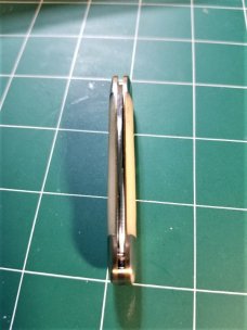 GEC #19 Little Rattler Smooth White Bone Tidioute Cutlery 190120