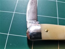 GEC #19 Little Rattler Smooth White Bone Tidioute Cutlery 190120