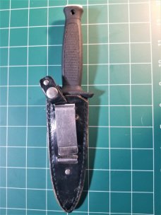 VALOR SEKI JAPAN DAGGER BOOT KNIFE & Sheath 794 VINTAGE! VG+