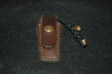Custom Mini Pry Bar with Leather Case