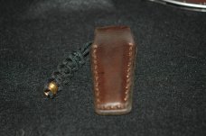 Custom Mini Pry Bar with Leather Case
