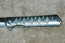 Two Sun Flipper Tanto Folding Knife 