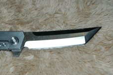 Two Sun Flipper Tanto Folding Knife 