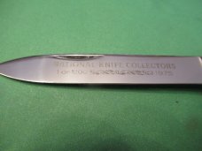 Kissing Crane Stag Anglo Saxon Whittler 1st NKCA Club Knife 