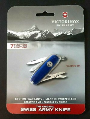USAF Swiss Army Classic VICTORINOX SPECIAL EDITION Pocket Knife ***VETERAN OWNED***