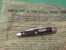 Case XX Bone Handle Pen Pattern # 6233